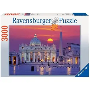 RAVENSBURGER-Katedrála svatého Petra - Řím 3000d - puzzle