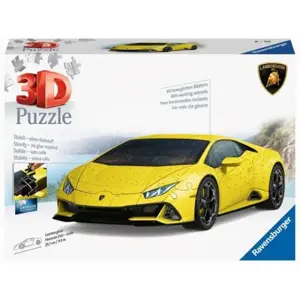 Ravensburger: Lamborghini Huracán Evo žluté 108 dílků