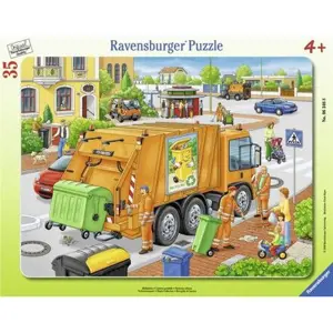 Ravensburger Puzzle Odvoz odpadu, 35 dílků