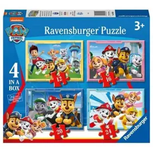 Ravensburger puzzle Tlapková patrola 4 v 1 Paw Patrol