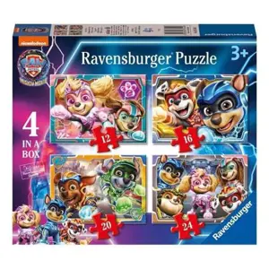 Produkt Ravensburger: Puzzle Tlapková patrola ve velkofilmu 4 v 1 Paw Patrol