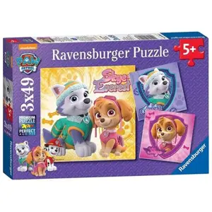 Ravensburger Tlapková Patrola 3 x 49 dílků