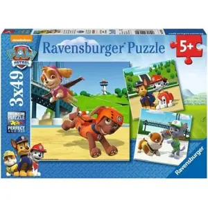 Produkt Ravensburger Tlapková Patrola: Psí tým 3x49 dílků Paw Patrol