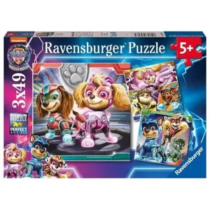 Produkt Ravensburger Tlapková patrola ve velkofilmu 3x49 dílků