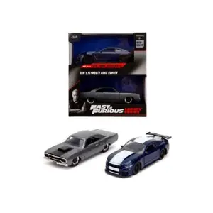 Rychle a zběsile Twin Pack 2016 Ford Mustang GT350 + 1970 Plymouth Road Runner, 1:32 Wave 4/1