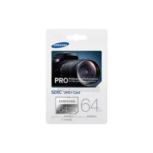 Produkt Samsung 64GB SDCX PRO - poškozený obal