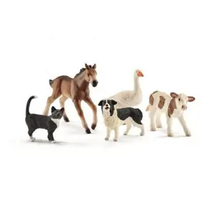 Schleich 42386 - Farmářská zvířata set 5ks