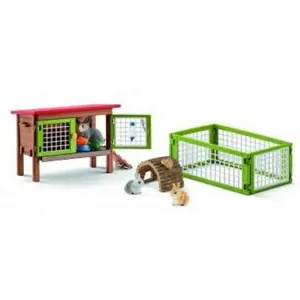 Produkt Schleich 42420 Set králíkárna se zvířátky a příslušenstvím