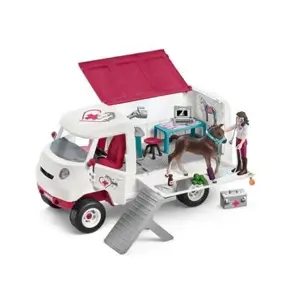 Produkt Schleich 42439 HORSE CLUB Mobilní veterinární klinika s klisnou a ošetřovatelem, new