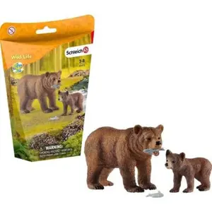 Produkt Schleich 42473 Medvědice Grizzly s mládětem