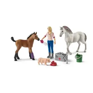 Produkt Schleich 42486 Návštěva lékaře u klisny a hříběte