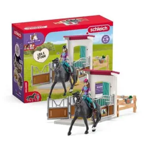 Produkt Schleich 42709 Stáj pro koně Lisa & Storm