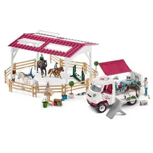 Schleich 72121 Jízdárna s mobilní veterinou