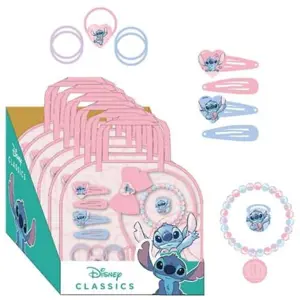 Produkt Set doplňků do vlasů Stitch 12ks