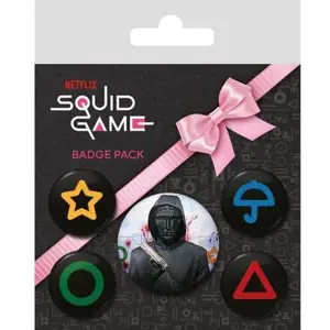 Produkt Set odznaků Squid games