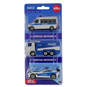 SIKU Blister set - Policie set, 3 ks