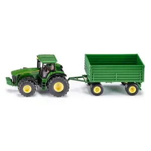 SIKU Farmer 1953 - Traktor John Deere s vlekem, 1:50