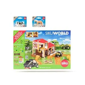 SIKU World - farma, 2 koně a 2 krávy