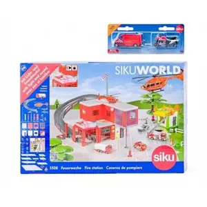 Produkt SIKU World Požární stanice s hasičským autem