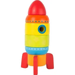 Produkt Small Foot Dřevěná barevná raketa