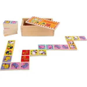 Produkt Small Foot Dřevěné hračky domino ZOO