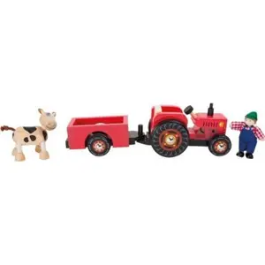 Produkt Small Foot Dřevěný farmářský tahací traktor