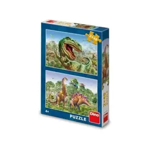 Produkt SOUBOJ DINOSAURŮ 2x48 Puzzle