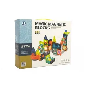 Produkt Stavebnice magnetická 66 ks