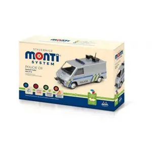 Stavebnice Monti System MS 27,5 Policie ČR Renault Trafic 1:35