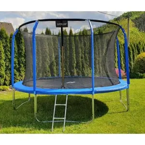 Produkt SuperJump Trampolína 400 cm + VNITŘNÍ ochranná síť + žebřík