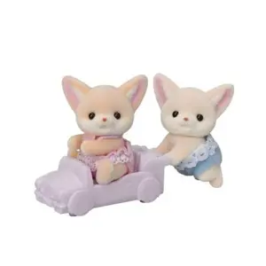 Sylvanian Families  Dvojčata fenci s autíčkem