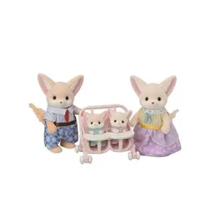 Sylvanian Families Rodina fenků s dvojčaty