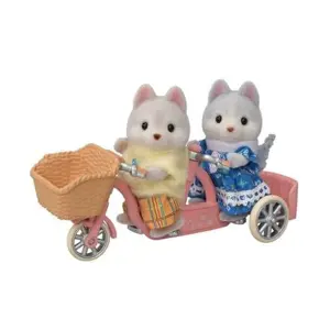 Produkt Sylvanian Families Tandemové kolo pro Husky sourozence