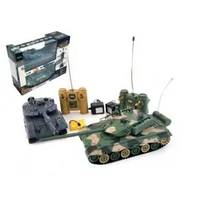 Produkt Tank RC 2ks 33cm+dobíjecí pack tanková bitva se zvukem se světlem