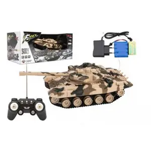 Produkt Tank RC plast 27cm 40MHz na baterie+dobíjecí pack se zvukem