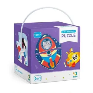 Produkt TM Toys Dodo Puzzle 2-3-4 dílků Transport