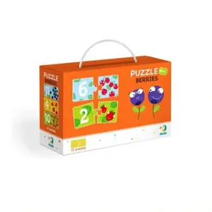 Produkt TM Toys Dodo Puzzle Duo Čísla Brouci 12x2 dílků