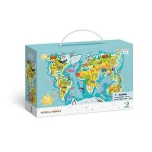 TM Toys Dodo Puzzle s hledáním obrázků Svět zvířat 80 dílků