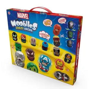 TM Toys Wooblies Marvel Bojová aréna se 2 turbo vystřelovači