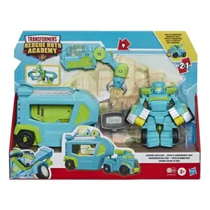 Transformers Rescue Bot auto s přívěsem varianta 1 modrý Command Center Hoist