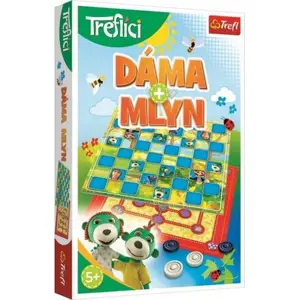 Trefl Hra Dáma a Mlýn / Rodina Trefliků