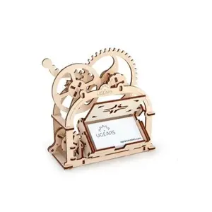 Produkt Ugears 3D dřevěné mechanické puzzle Box na vizitky