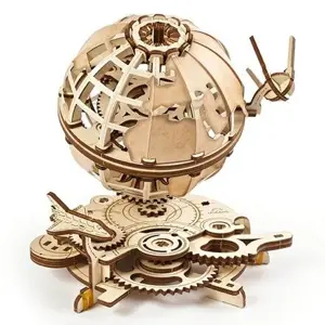 Produkt Ugears 3D dřevěné mechanické puzzle Globus