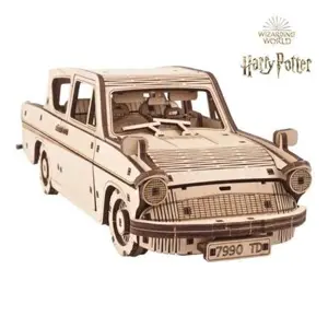 Produkt Ugears 3D dřevěné mechanické puzzle Harry Potter Létající Ford Anglia