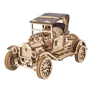 Produkt Ugears 3D dřevěné mechanické puzzle Historický automobil UGR-T