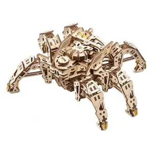 Produkt Ugears 3D dřevěné mechanické puzzle Šestinohý průzkumník (hexapod)