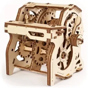 Produkt Ugears 3D dřevěné mechanické puzzle STEM výuková převodovka