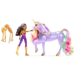 UNICORN ACADEMY SVĚTELNÝ JEDNOROŽEC A FIGURKA 11 CM SOPHIA & WILDSTAR