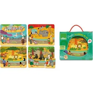 Produkt Vilac Dřevěné puzzle Zoo