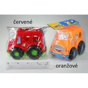 Produkt Vkládačka  auto 2 barvy varianta oranžové